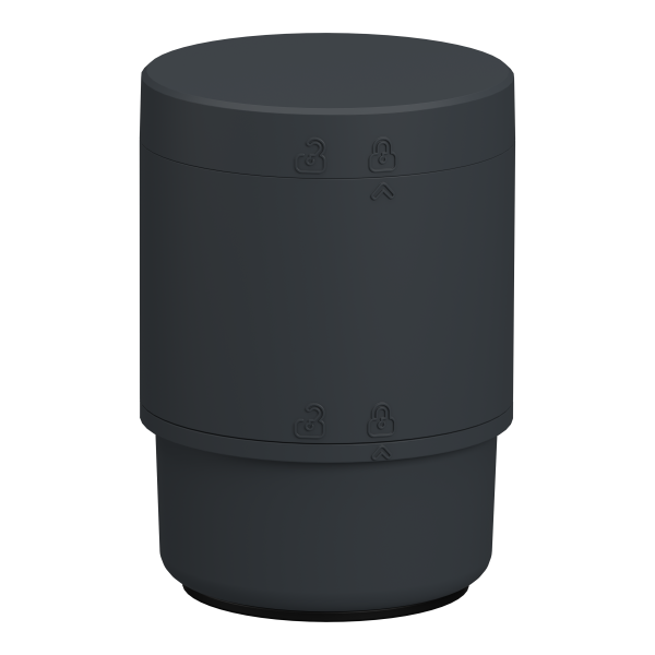 Harmony xvb7 - embase alimentation grise pour colonne - technologie usb - Schneider Electric - XVB7C51