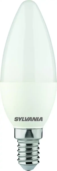 Lampes led toledo flamme coup de vent 4,2w 470lm irc≥80 2700k e14 - Sylvania - 0030884