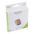 Blister de 10 bornes Wago 222 2x4mm² - Wago - 222412/995010