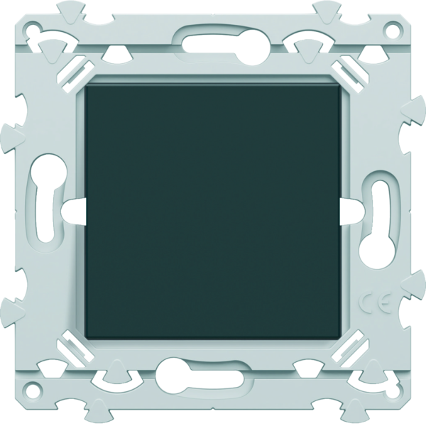 Interrupteur v&v anthracite - Hager - WE001A