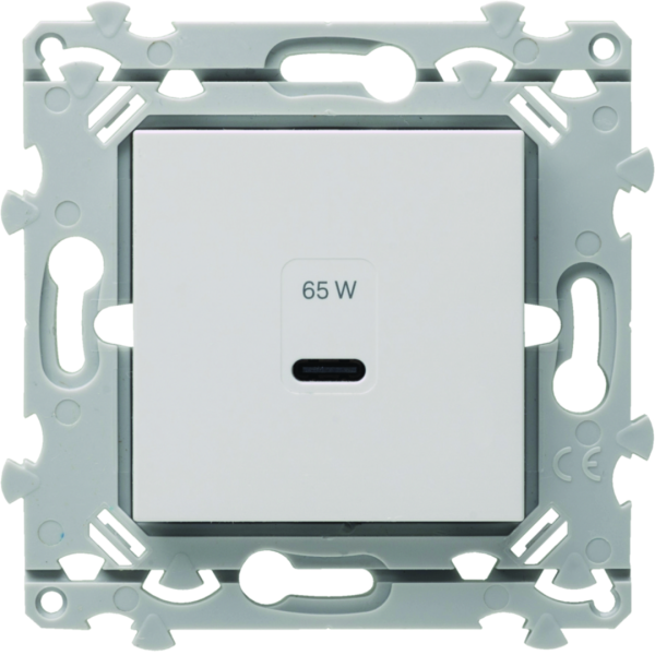 Chargeur usb-c 65w pure - Hager - WE115