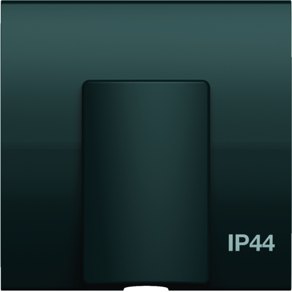 Sortie de câble ip44 anthracite - Hager - WE154A