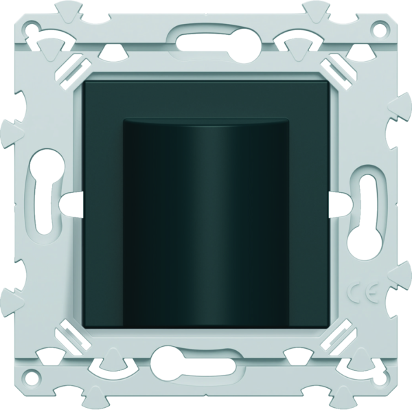 Sortie de câble anthracite - Hager - WE156A