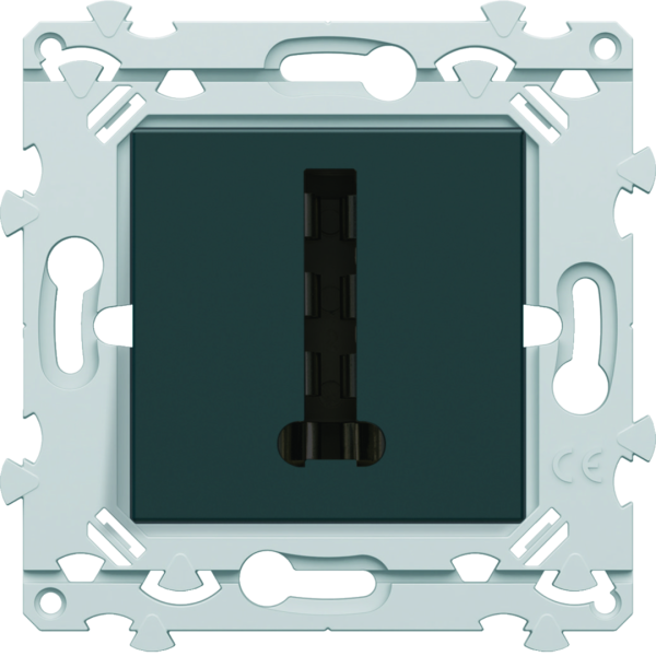 Prise t anthracite - Hager - WE200A