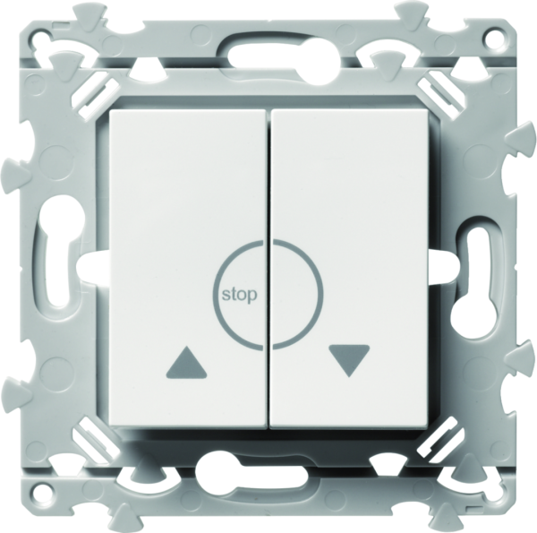 Essensya double poussoir volet roulant - Hager - WE301