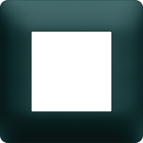 Plaque de finition essensya 1 poste anthracite - Hager - WE521