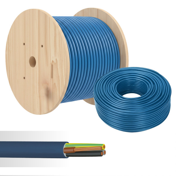 Câble électrique rigide FR-N1X6G3-R 4G35mm² bleu - NoName - 12665764