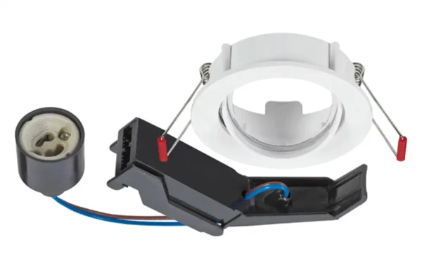 Corps inset trend 75 swing blanc sans lampe en aluminium - Sylvania - 0083500