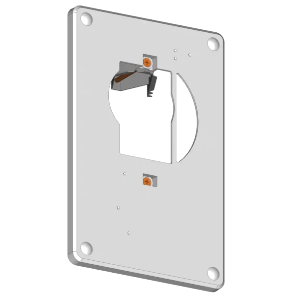 Platine de rénovation pour bouche bahia/bh à griffes - Aldes - 11015278