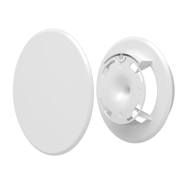 Kit grille plastique fixe r-colorline® 45-135 m³/h d 125 - blanc - Aldes - 11022181