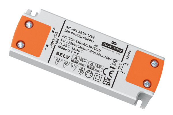 Alimentation led 24v dc 15w ip20 - Aric - 52067