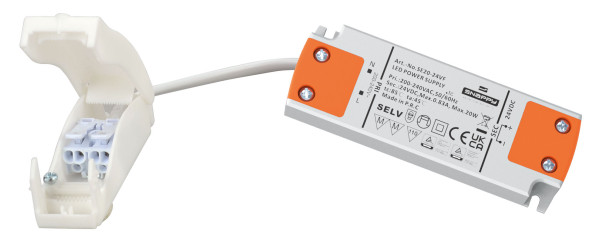Alimentation led 24v dc 20w ip20 - Aric - 52069