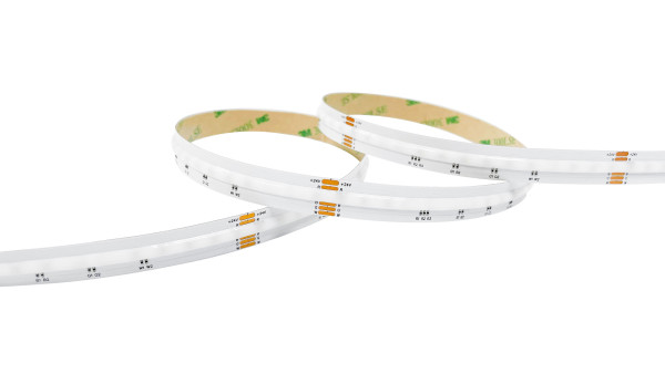 Flexicob ruban 24v led cob rgb + blanc 4000k 93w 1800lm 50000h 120° irc<90 - Aric - 55482