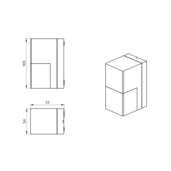 Détecteur de mouvement Aleum glow wb blanc 180° bluetooth avec anneau led - BEG - 93132