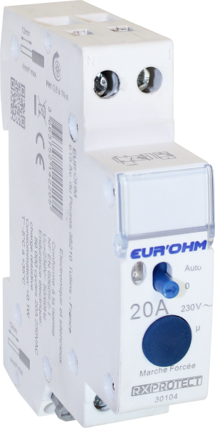 Contacteur jour/nuit 20a  1p+n 1f - Eurohm - 30104