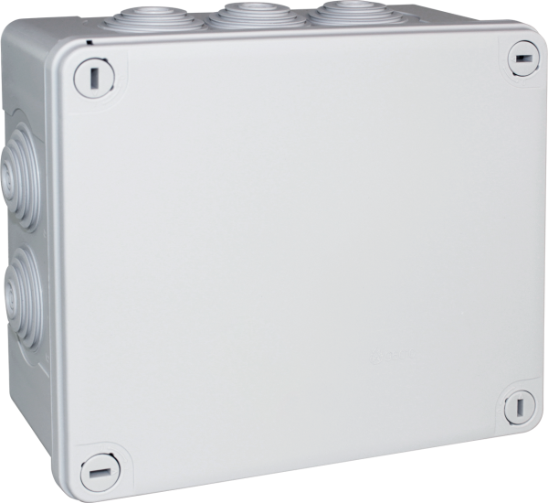 Bte ip55 à vis 1/4 tour 175x150x80 - 960° 10 x Ø16-32 - Eurohm - 50017