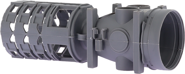 Boîte xl banche  irl f25mm ouvert/ict 20-25mm murs 160 à 200mm - Eurohm - 52197