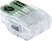 Borne à levier 2p 0,35 -2,5mm² - Eurohm - 70086