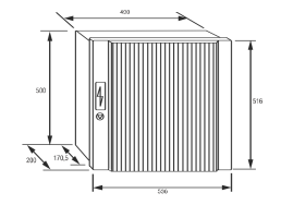 Porte pour coffret S15 - Michaud - N642