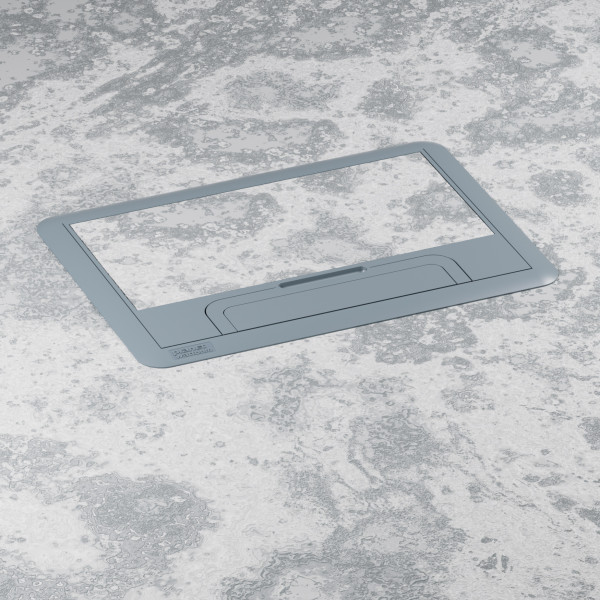 Boîte de sol logix couvercle recouvrant plastique plancher technique 12 mod. hz - Planet Wattohm - PW29200