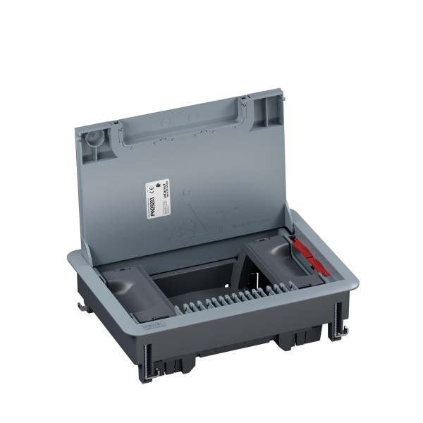 Boîte de sol logix couvercle recouvrant plastique plancher technique 8 mod. vt - Planet Wattohm - PW29203