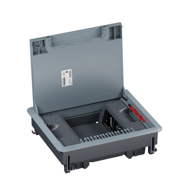 Boîte de sol logix couvercle recouvrant plastique plancher technique 12 mod. vt - Planet Wattohm - PW29204