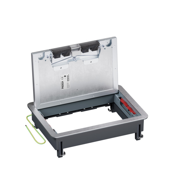 Trappe de visite logix couvercle recouvrant métal plancher technique 203x286mm - Planet Wattohm - PW29224