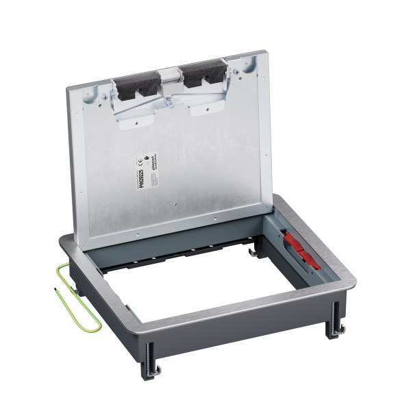 Trappe de visite logix couvercle recouvrant métal plancher technique 241x286mm - Planet Wattohm - PW29225