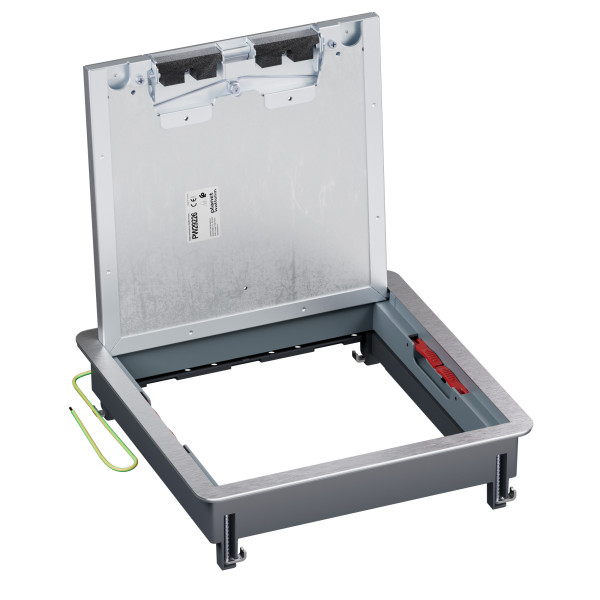 Trappe de visite logix couvercle recouvrant métal plancher technique 286x286mm - Planet Wattohm - PW29226