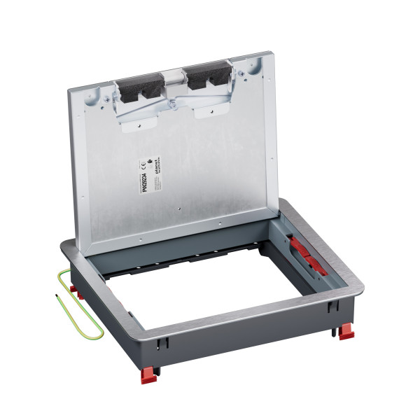 Trappe de visite logix couvercle recouvrant métal béton 241x286mm - Planet Wattohm - PW29234