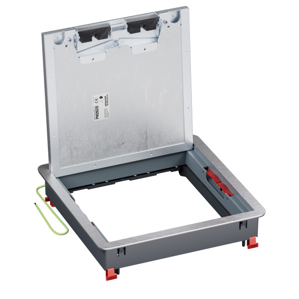 Trappe de visite logix couvercle recouvrant métal béton 286x286mm - Planet Wattohm - PW29235