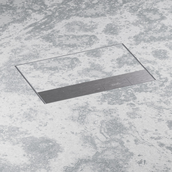 Boîte de sol logix affleurant métal plancher technique 8 modules vt - Planet Wattohm - PW29239