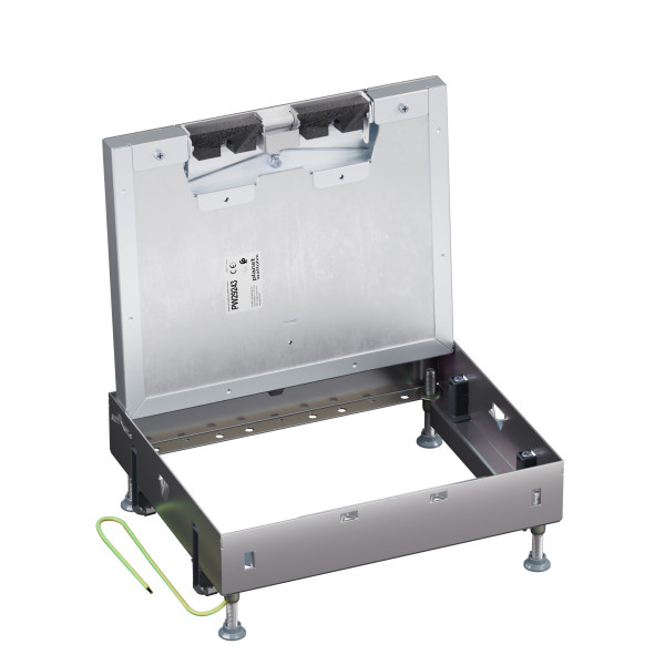 Trappe de visite logix affleurante métal plancher technique ou béton 219x264mm - Planet Wattohm - PW29243