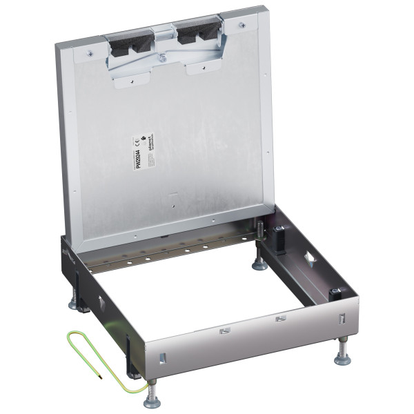 Trappe de visite logix affleurante métal plancher technique ou béton 264x264mm - Planet Wattohm - PW29244