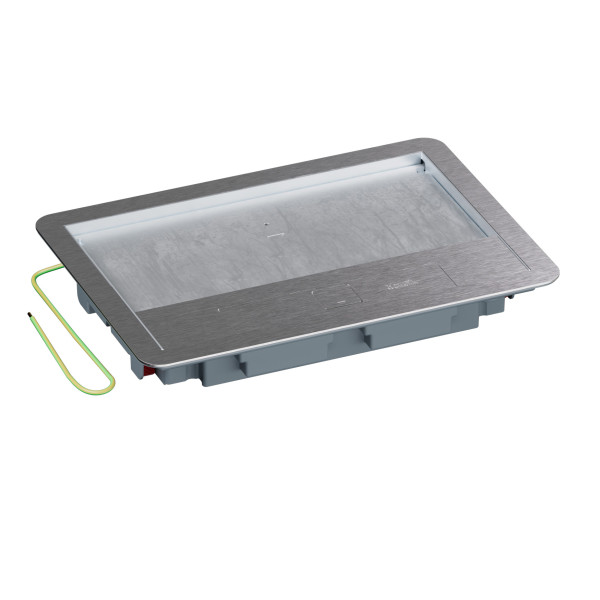 Couvercle recouvrant de remplacement métal logix 8/12 modules - Planet Wattohm - PW981393