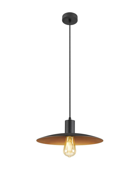 Lalu® set, suspension, base e27, elypse 33, long. 200 cm, source e27 incl., noir - SLV - 1010786