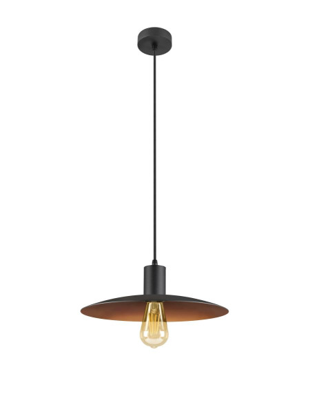 Lalu® set, suspension, base e27, elypse 33, long. 200 cm, source e27 incl., noir - SLV - 1010786