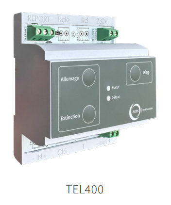 Télécommande pour bloc de secours AEES TEL400 - AEES by Chloride - 6555400