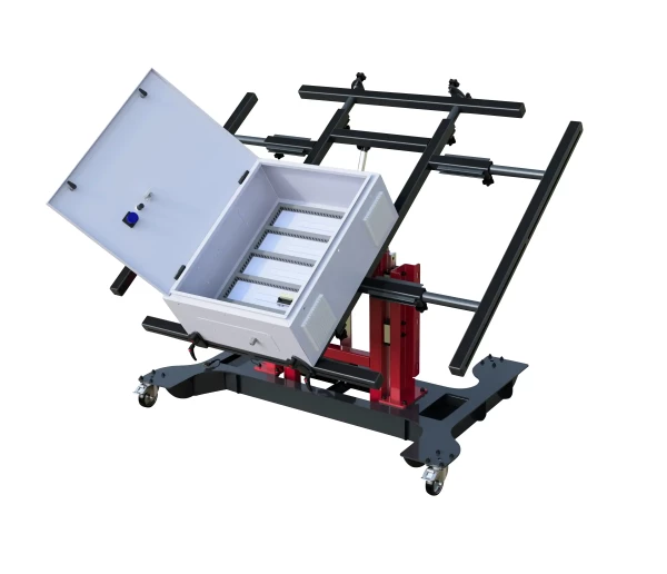 Table de montage orientable pour panneaux électriques (version électrique) - AGI Robur - 017052