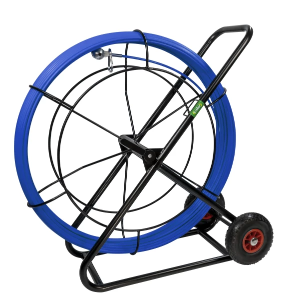 Aiguille acier nylon diam 10mm, long 150m, sur touret à roues diam 1000mm - AGI Robur - 398188