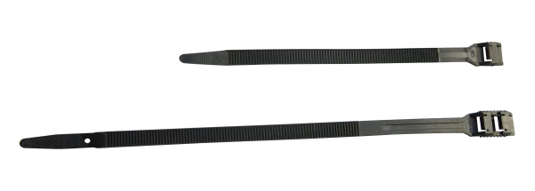 Colliers d'installation pour câbles électriques. pa 66 anti uv. 9x510 mm. 100p - AGI Robur - 866196