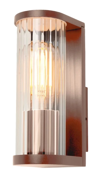 Magali - applique mur ext. ip44 ik04, corten, e27 60w max., lpe non incl. - Aric - 3170