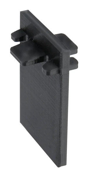 Éclisse pour linear 2 noir, montage facile - Aric - 51449