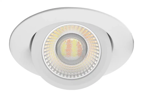 Encastré hiros blanc ip5x/65 ik07 6/8w 4cct 2200/2700/3000/4000k 800lm 50000h - Aric - 51822