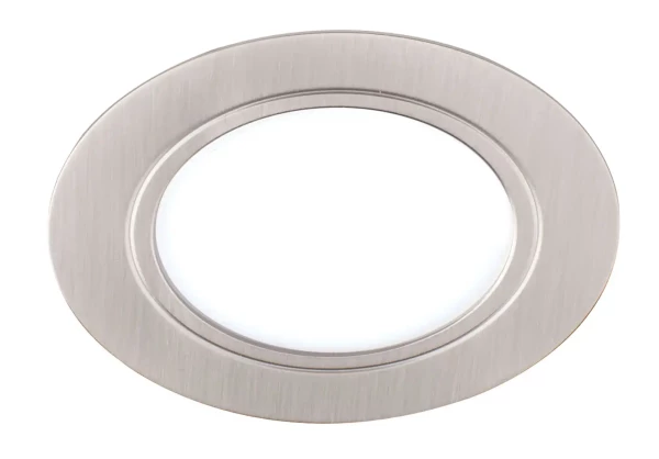 Meubled - encastré ip44 rond fixe alu, led 2w cct 3-4-5000k 200lm - Aric - 51848