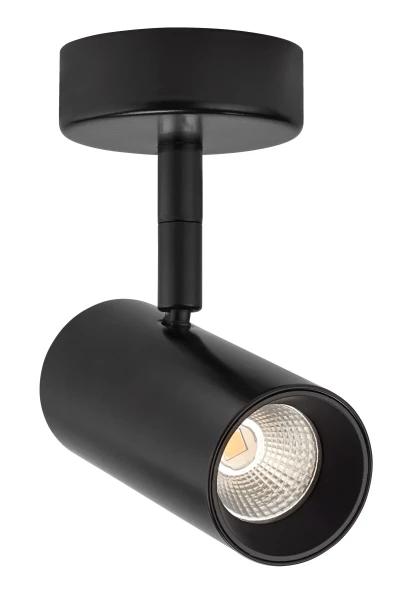 Elma cct - proj. s/patère, noir, led 30° 10,5w cct 3000/4000k 840lm - Aric - 51853