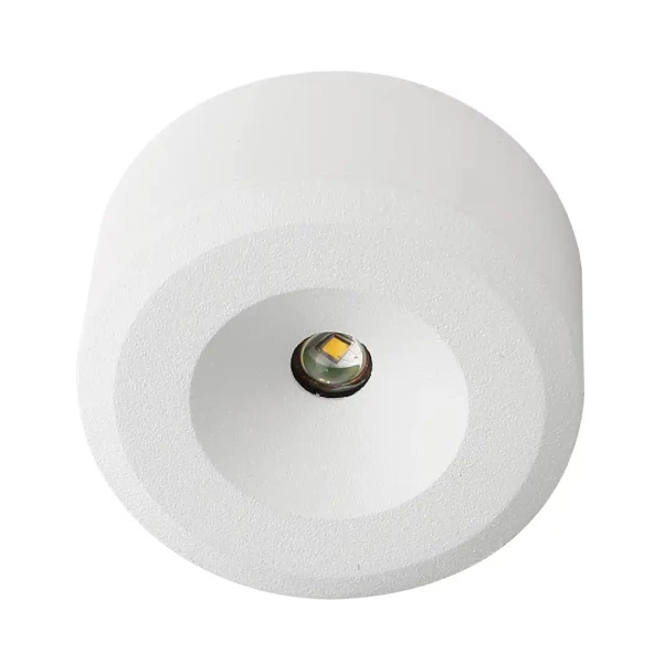 Spot s40 alu blanc led 1,5w 90lm 3000k 50000h dimmable, alim non fournie - Aric - 51858