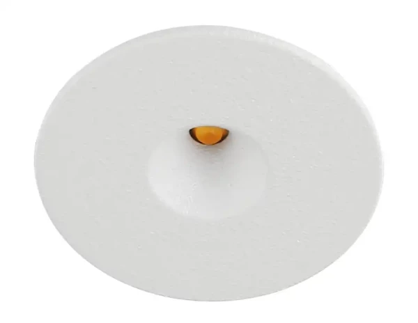 Spot shark alu blanc led 1,5w 130lm 3000k 50000h dimmable, alim non fournie - Aric - 51859