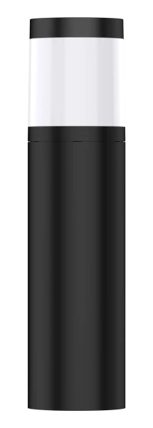 Pharos - borne ext. 40cm ip65 ik08, noir, led cct 3000/4000k 8w 620lm - Aric - 51865