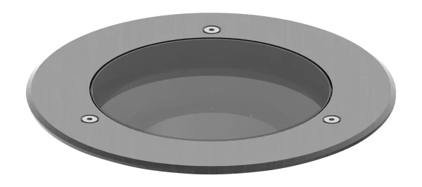 Lumisol 175 - enc.sol ext. ip67 ik10 alu noir, rond, led 9,6w 15° 3000k 1250lm - Aric - 51907